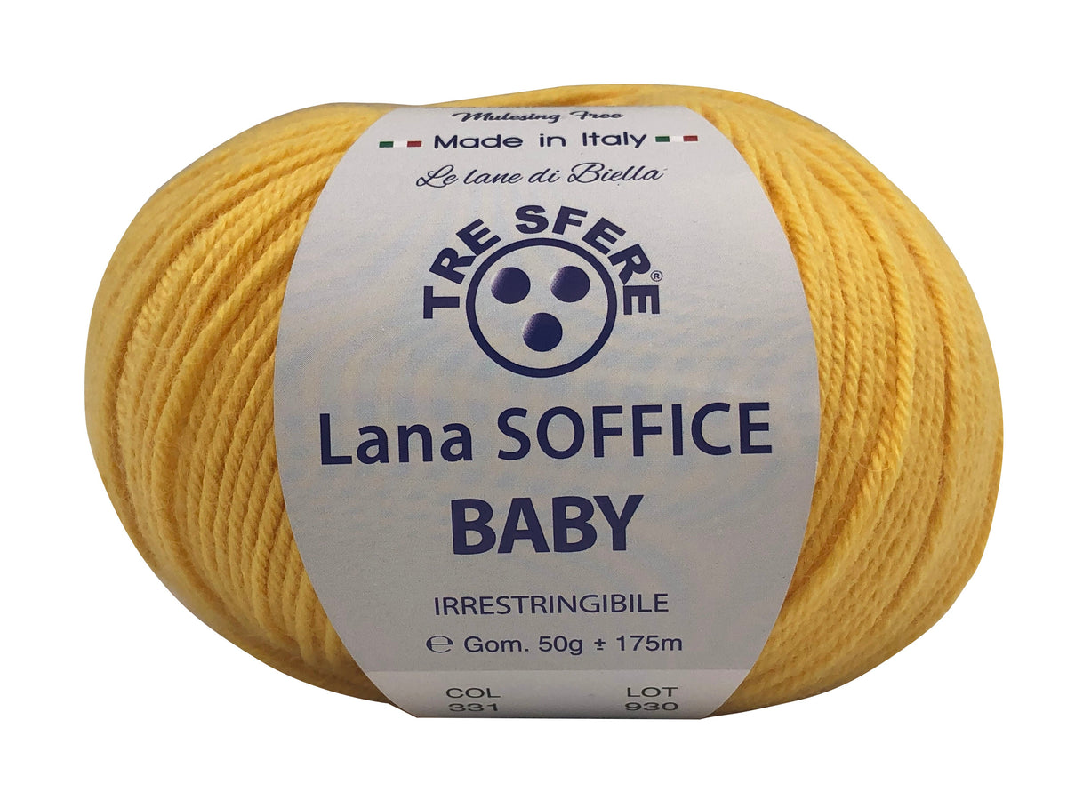 Lana Soffice Baby Tre Sfere - Giallo LS15-331