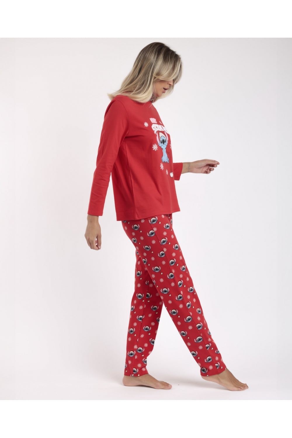 Pigiama Natale Stitch Bimba 4\16 anni