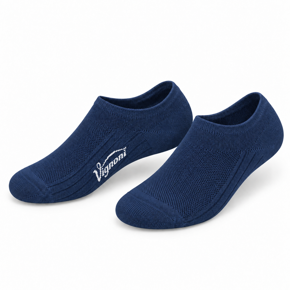 Salvapiede Vignoni bambino/a blu in cotone, singolo paio