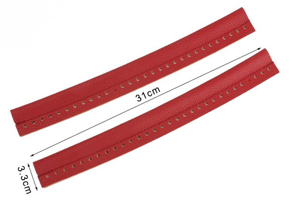 Copri Clutch 31 cm con Fori 2pz – Manico Rivestito per Borse  (Vari Colori)