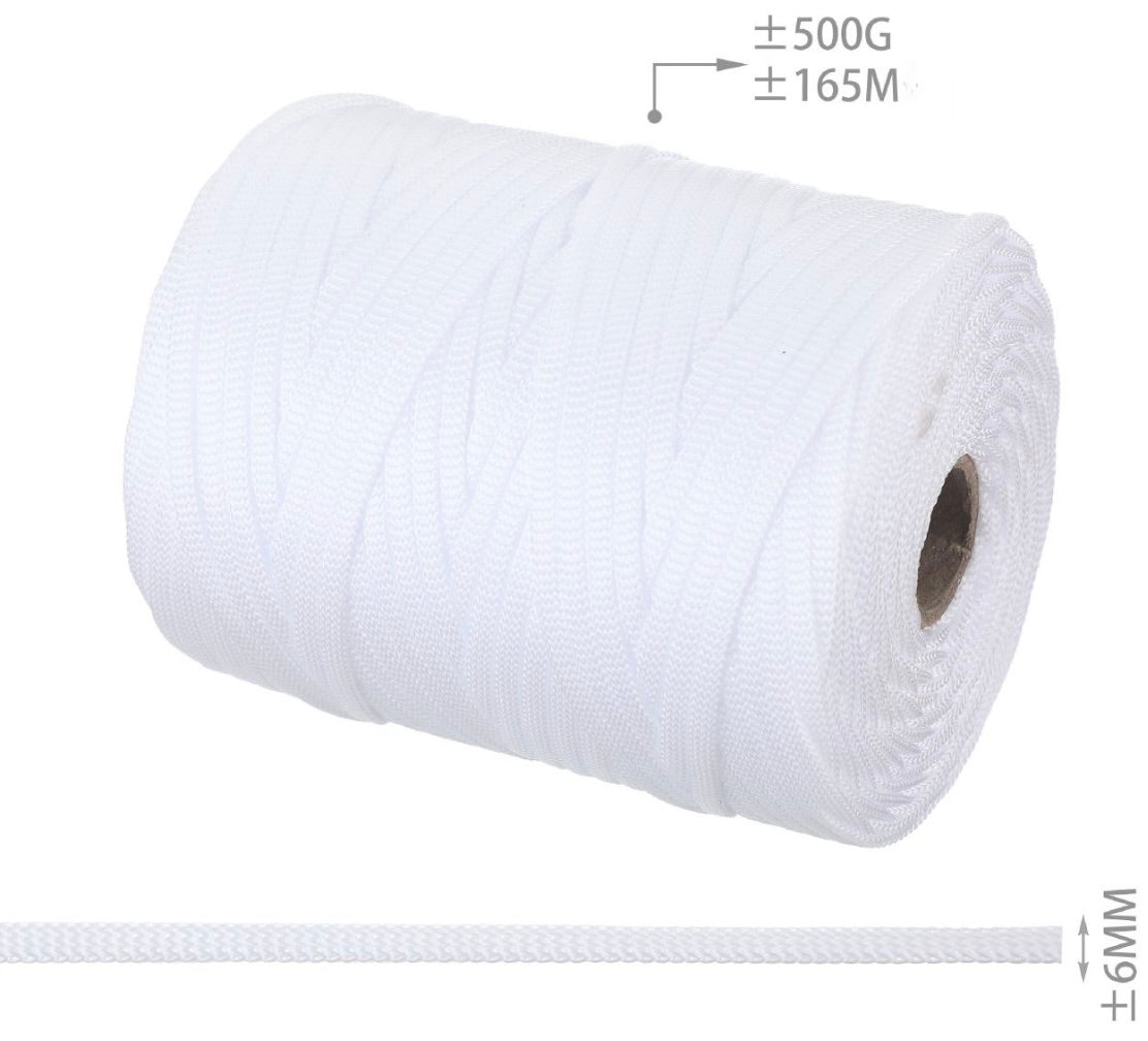 FETTUCCIA PIATTA PER BORSE 6mm