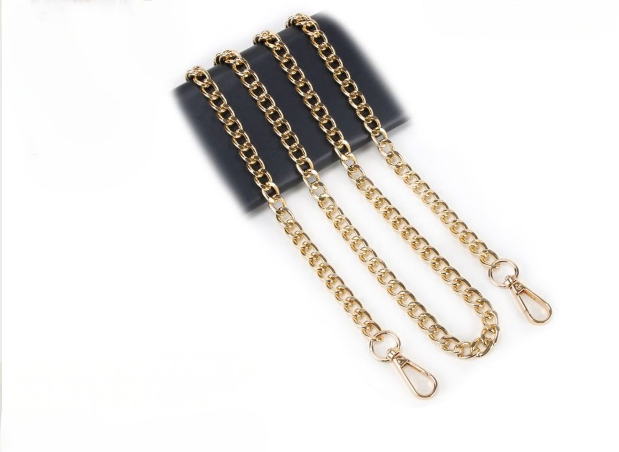 Catena per Borsa 120 cm con Moschettoni – Tracolla in Metallo 3M*11 mm 12503