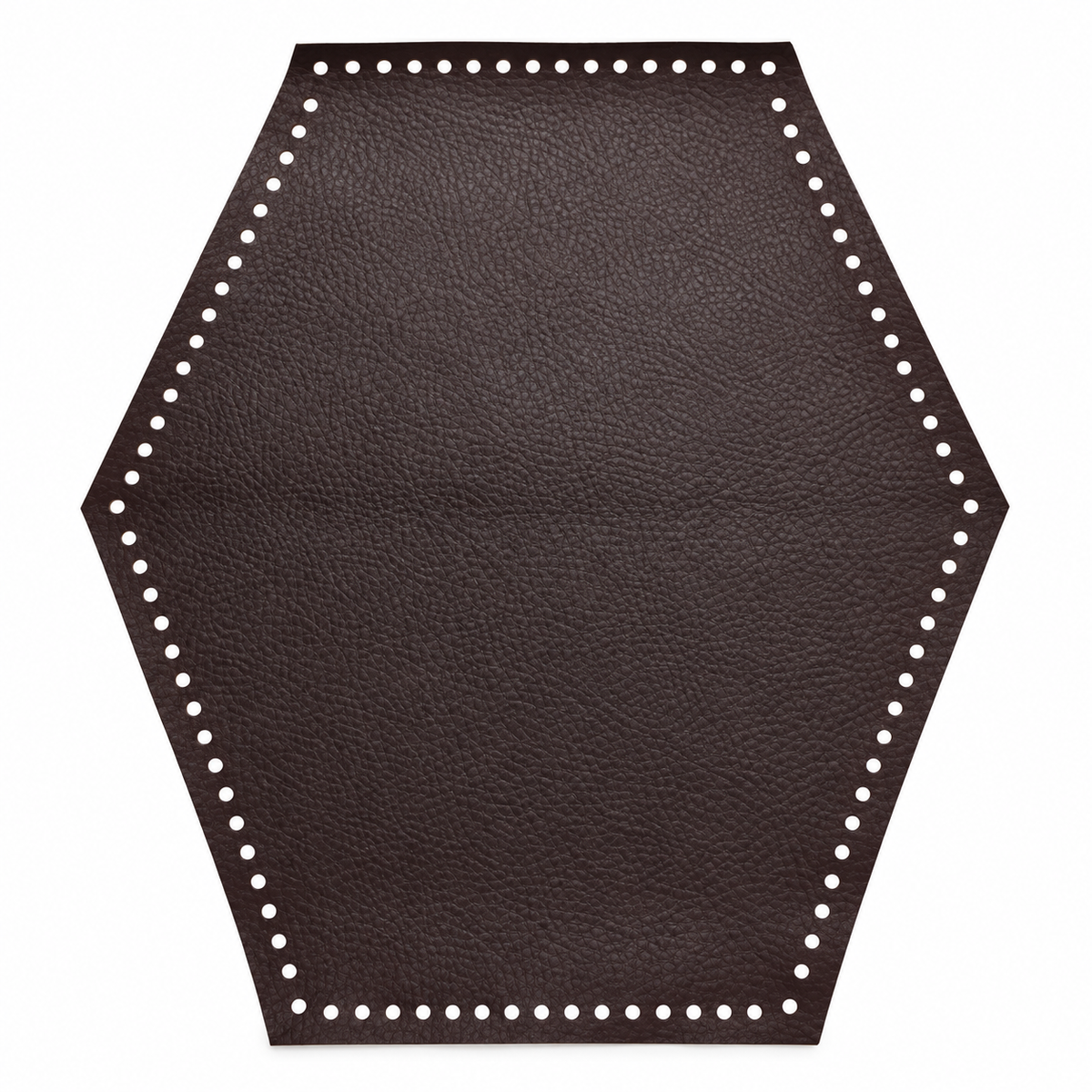 Pannello Esagonale 40 cm Preforato per Borse in Similpelle