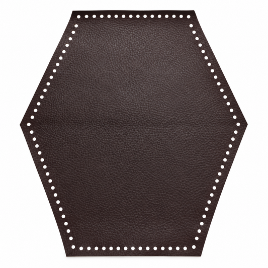 Pannello Esagonale 40 cm Preforato per Borse in Similpelle