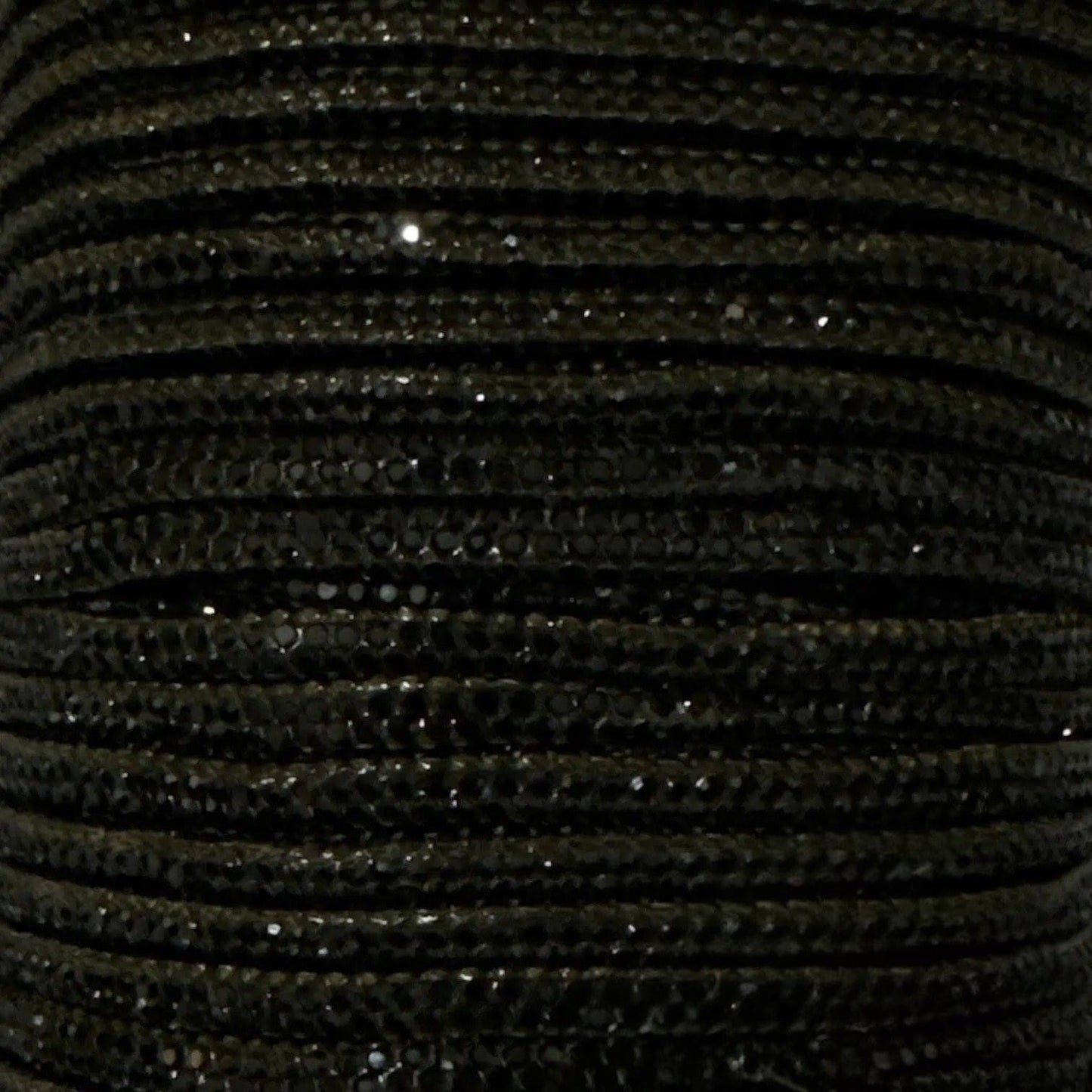 Cordino in Silicone con Strass 5 Metri