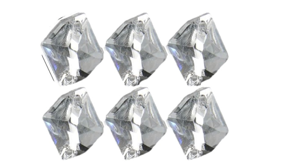 Acrylic Sew-on Rhinestones for Handmade Bags – Decorative Crystals in Various Shapes and Sizes
