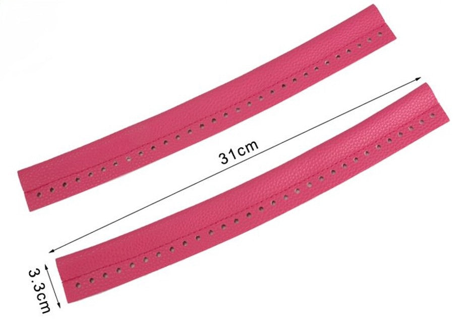 Copri Clutch 31 cm con Fori 2pz – Manico Rivestito per Borse  (Vari Colori)