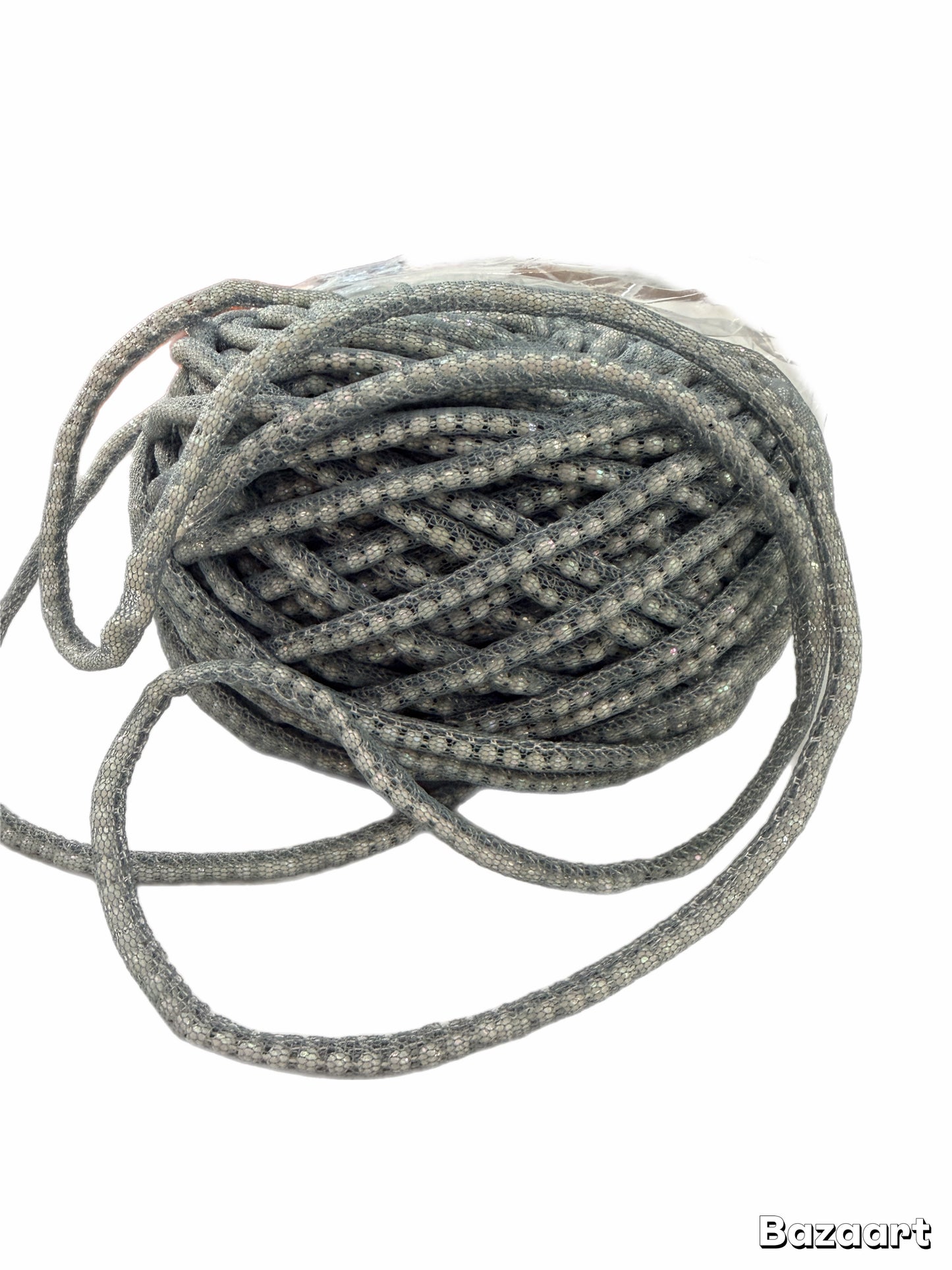 Fettuccia in Tulle con perle