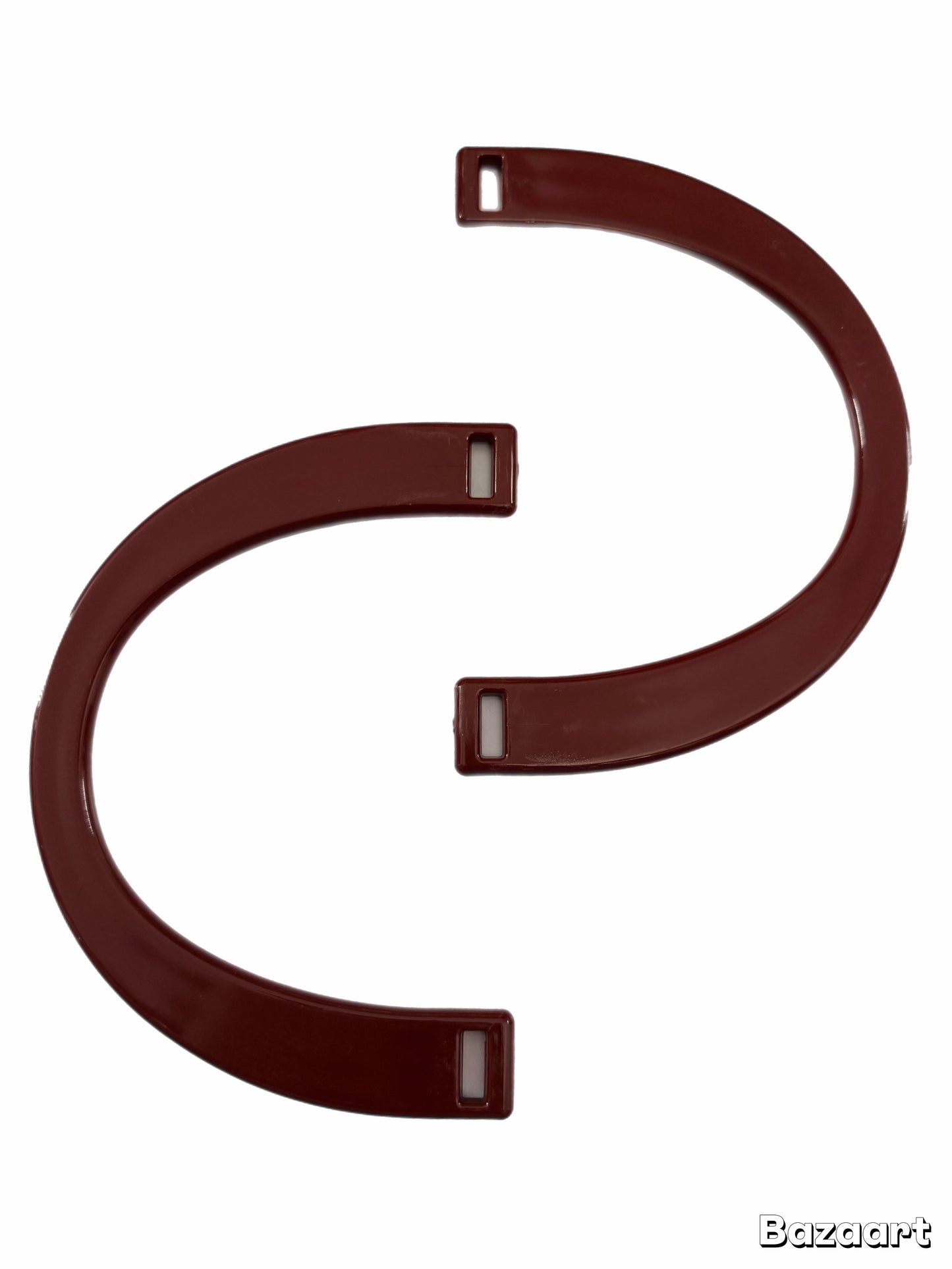 Coppia Manici Mezzaluna in Resina