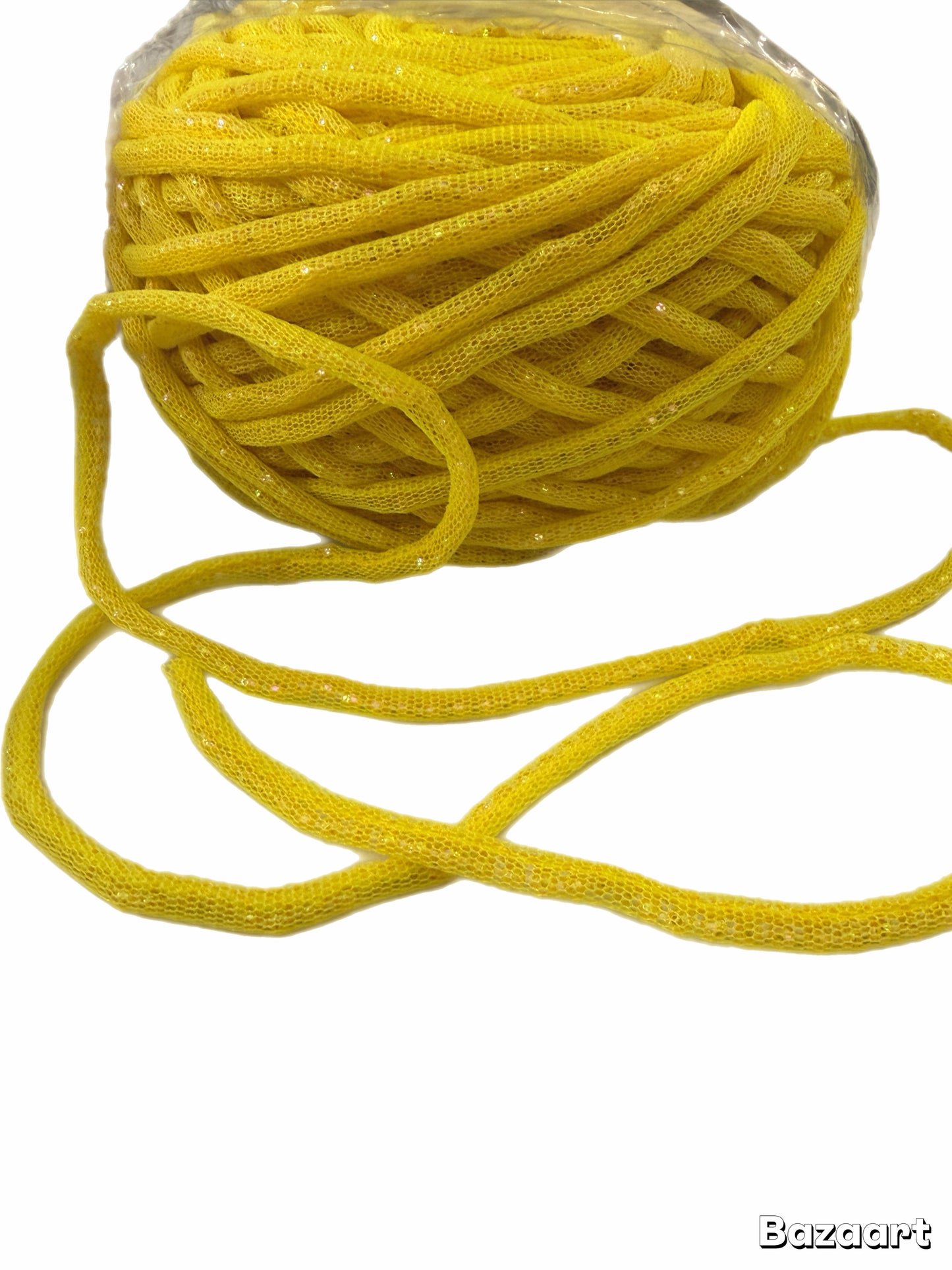 Fettuccia in Tulle con perle