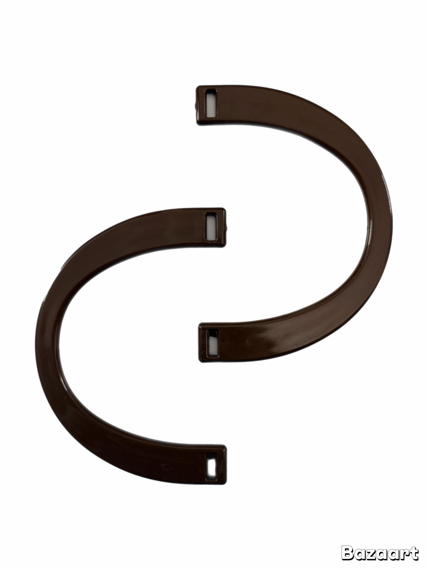 Coppia Manici Mezzaluna in Resina