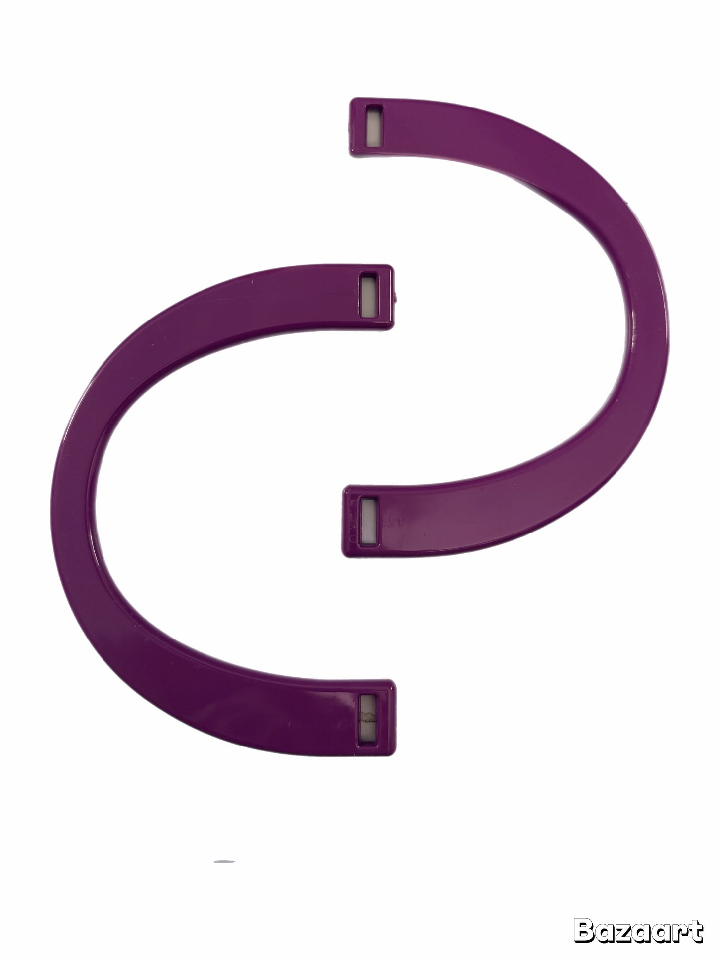 Coppia Manici Mezzaluna in Resina