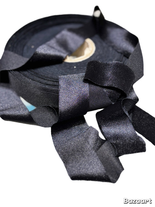 Fettuccia Lycra Blu Notte lucido 350 Grammi