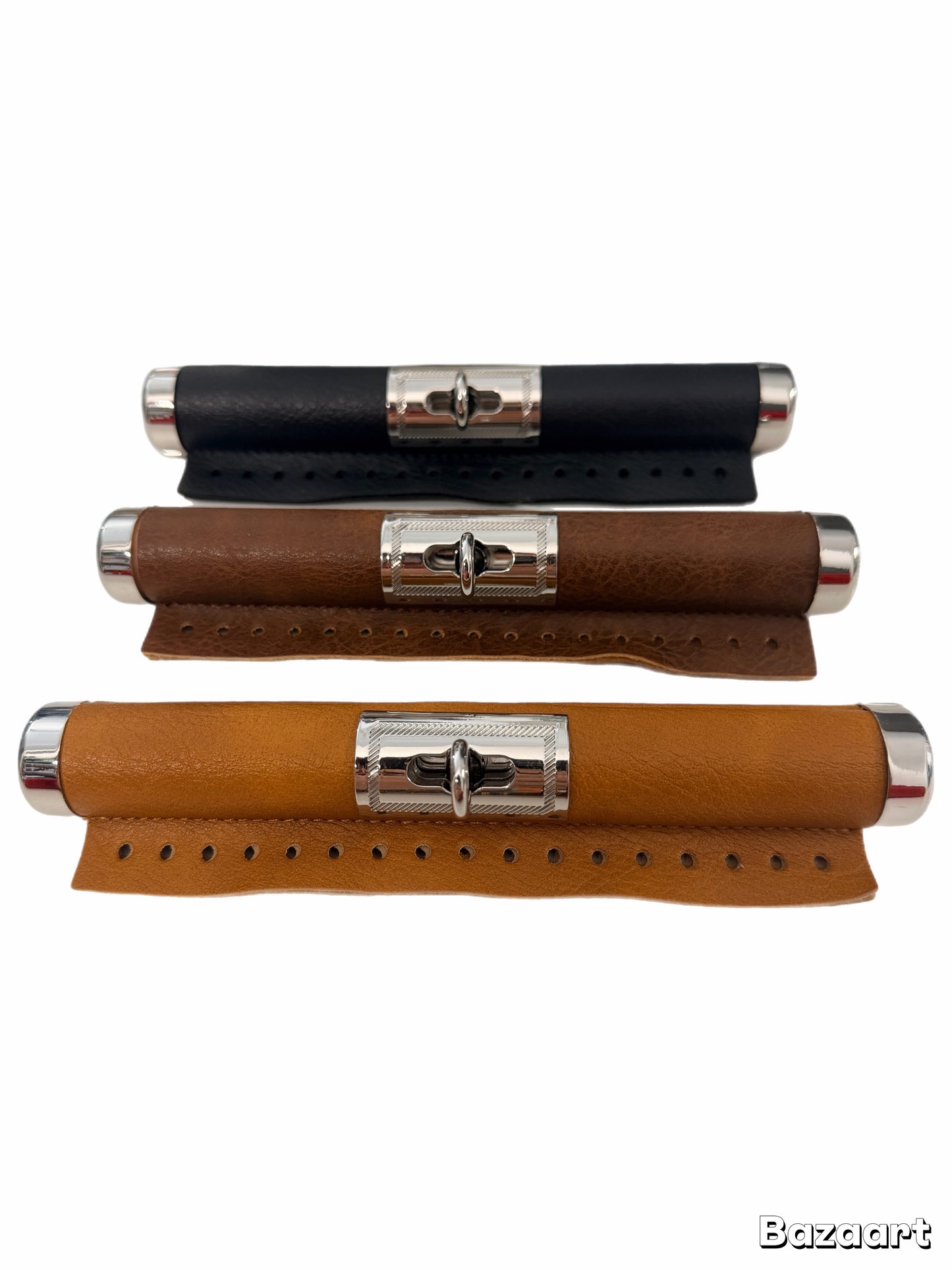 Chiusura per pochette RIVESTITA in ecopelle