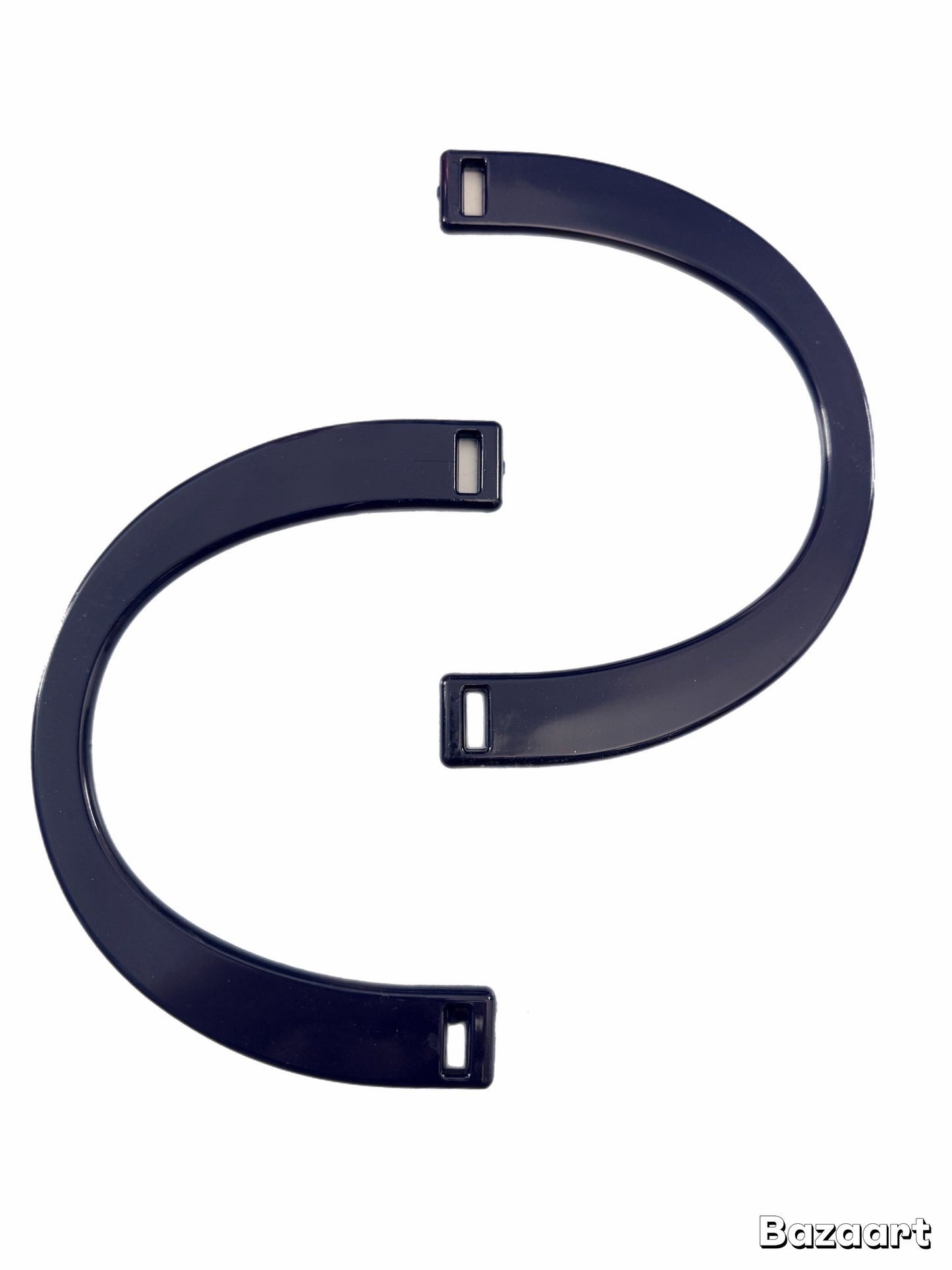 Coppia Manici Mezzaluna in Resina