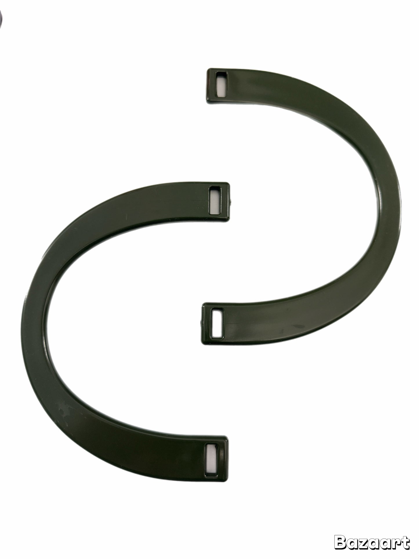 Coppia Manici Mezzaluna in Resina