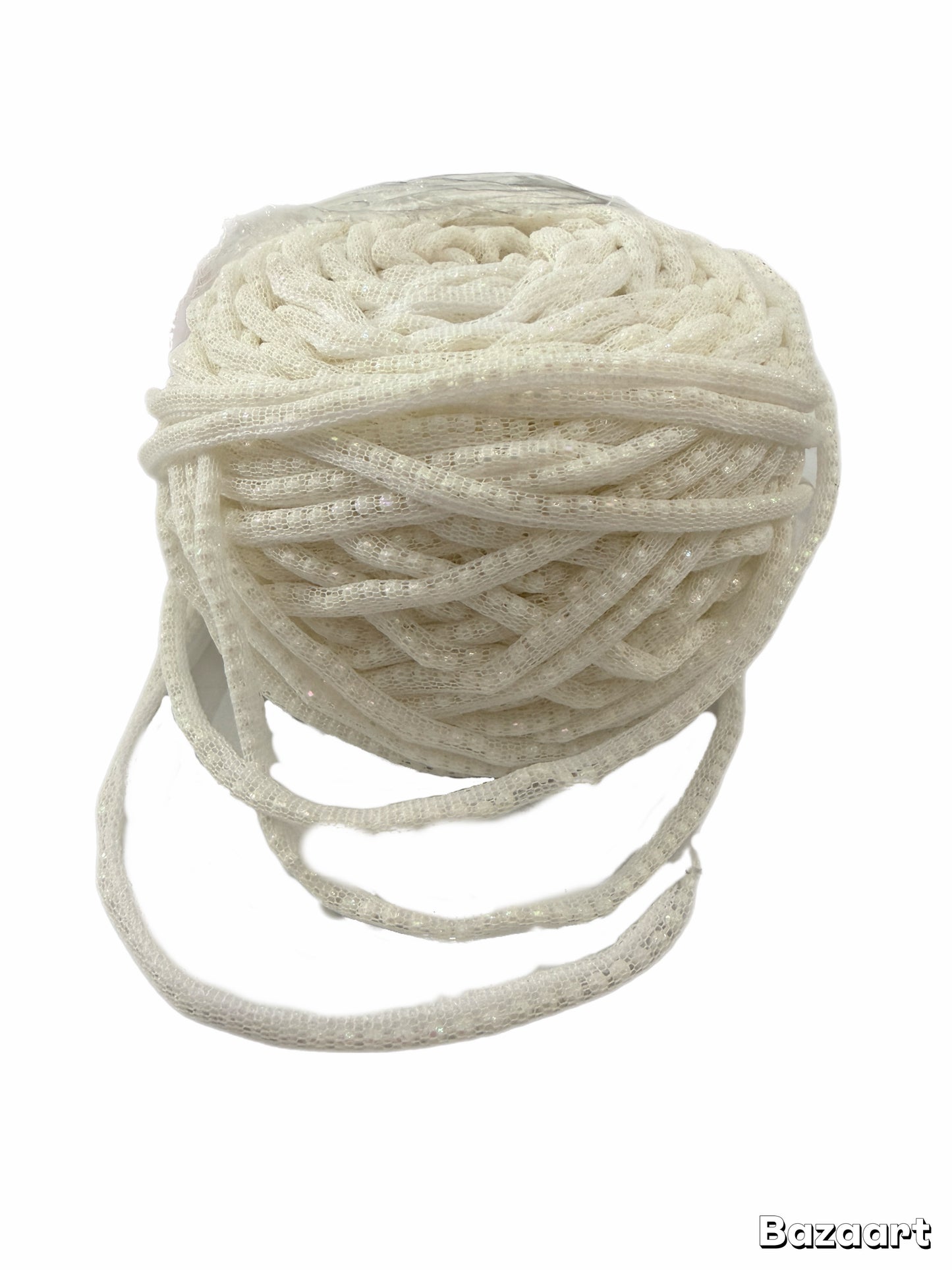 Fettuccia in Tulle con perle