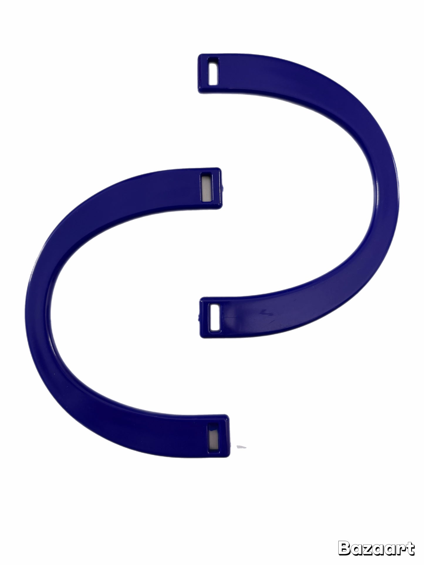 Coppia Manici Mezzaluna in Resina