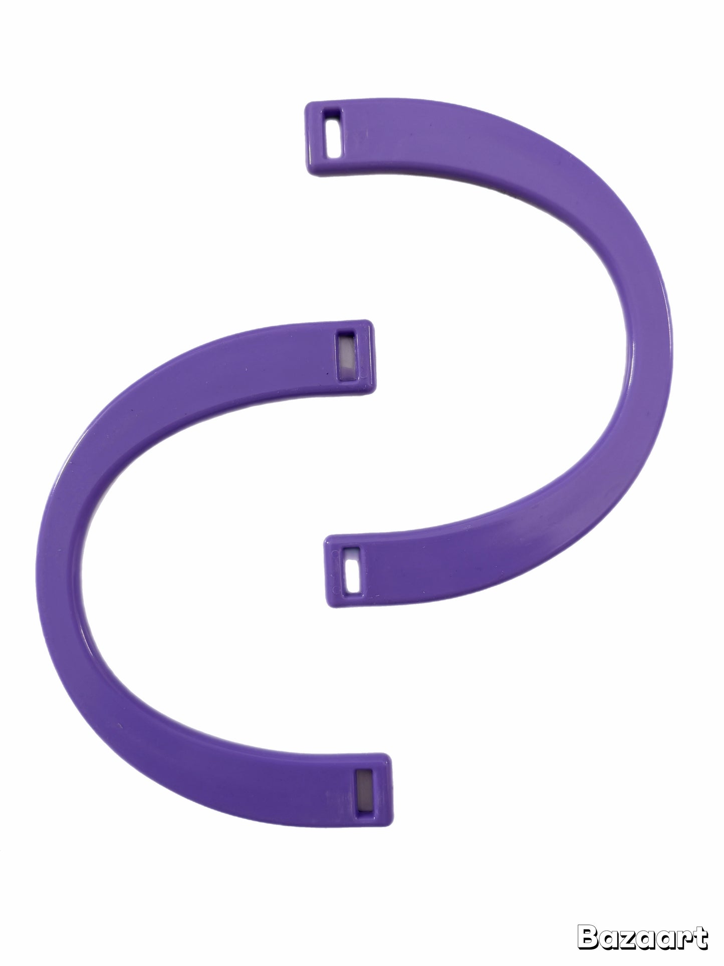 Coppia Manici Mezzaluna in Resina