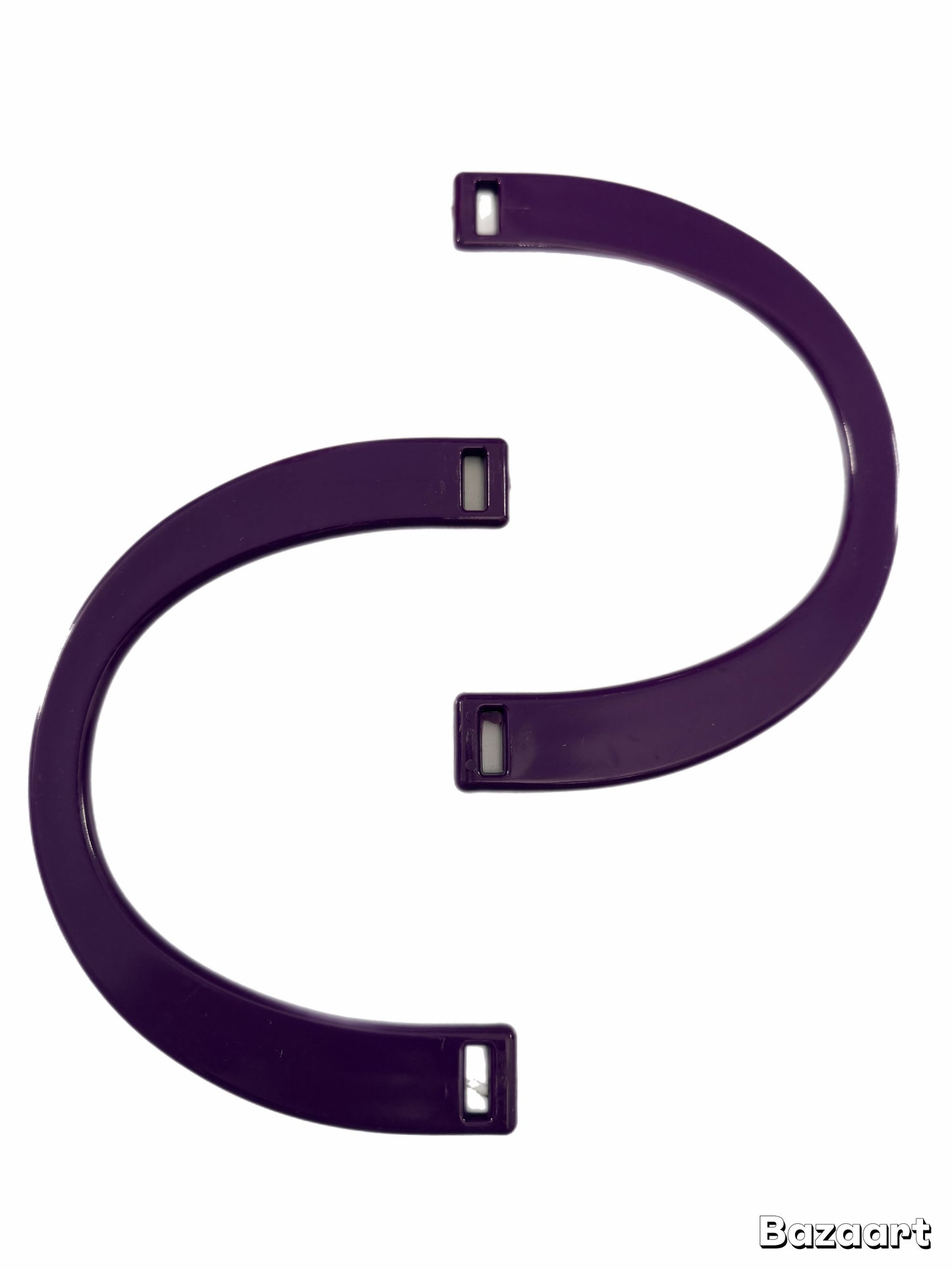 Coppia Manici Mezzaluna in Resina