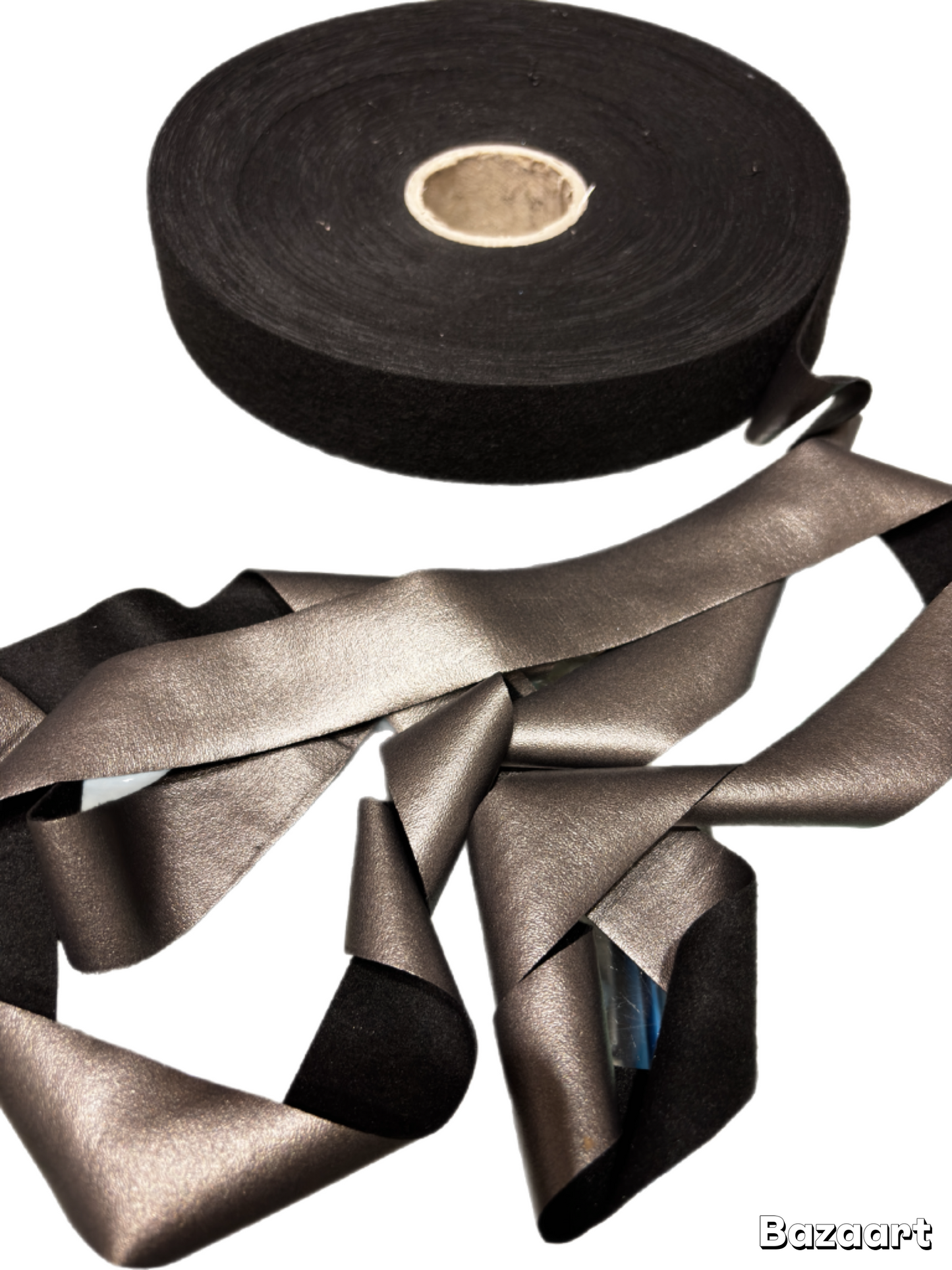 Fettuccia Lycra in Ecopelle Satinato 420 Grammi Grigio Antracite