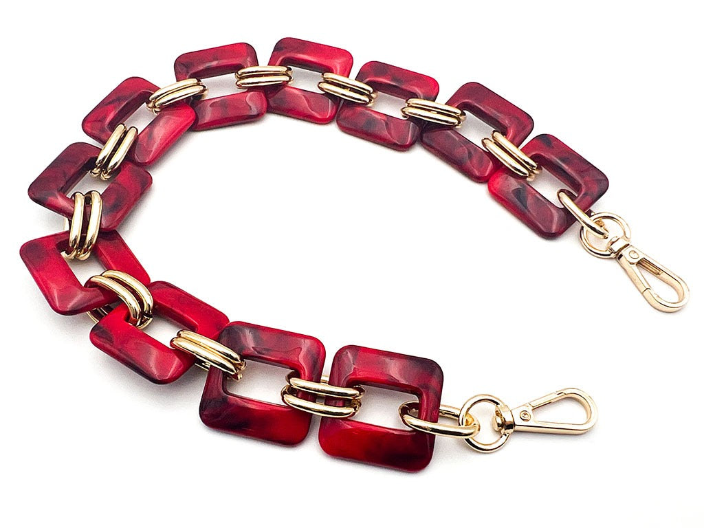 Tracolla in Resina marmorizzata