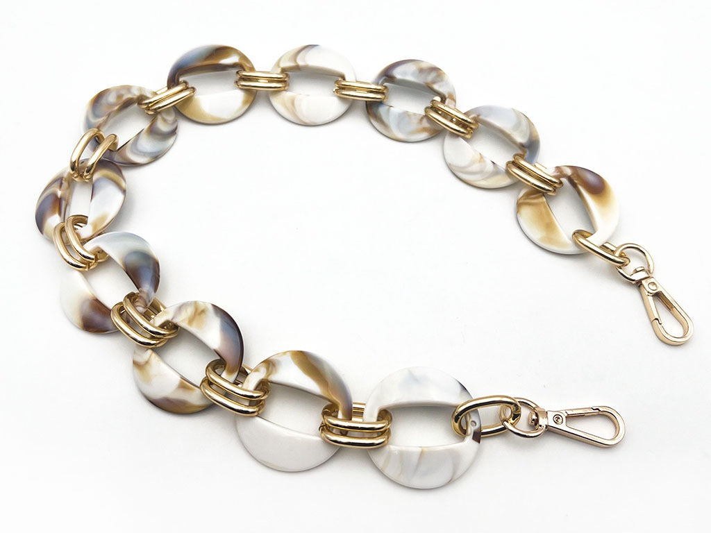 Tracolla in Resina marmorizzata