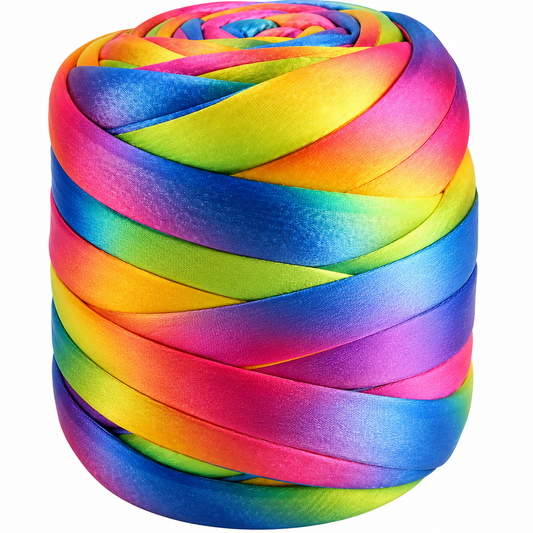 Marshmallow Arcobaleno 500g – Fettuccia Tubolare 2 cm x 24 m