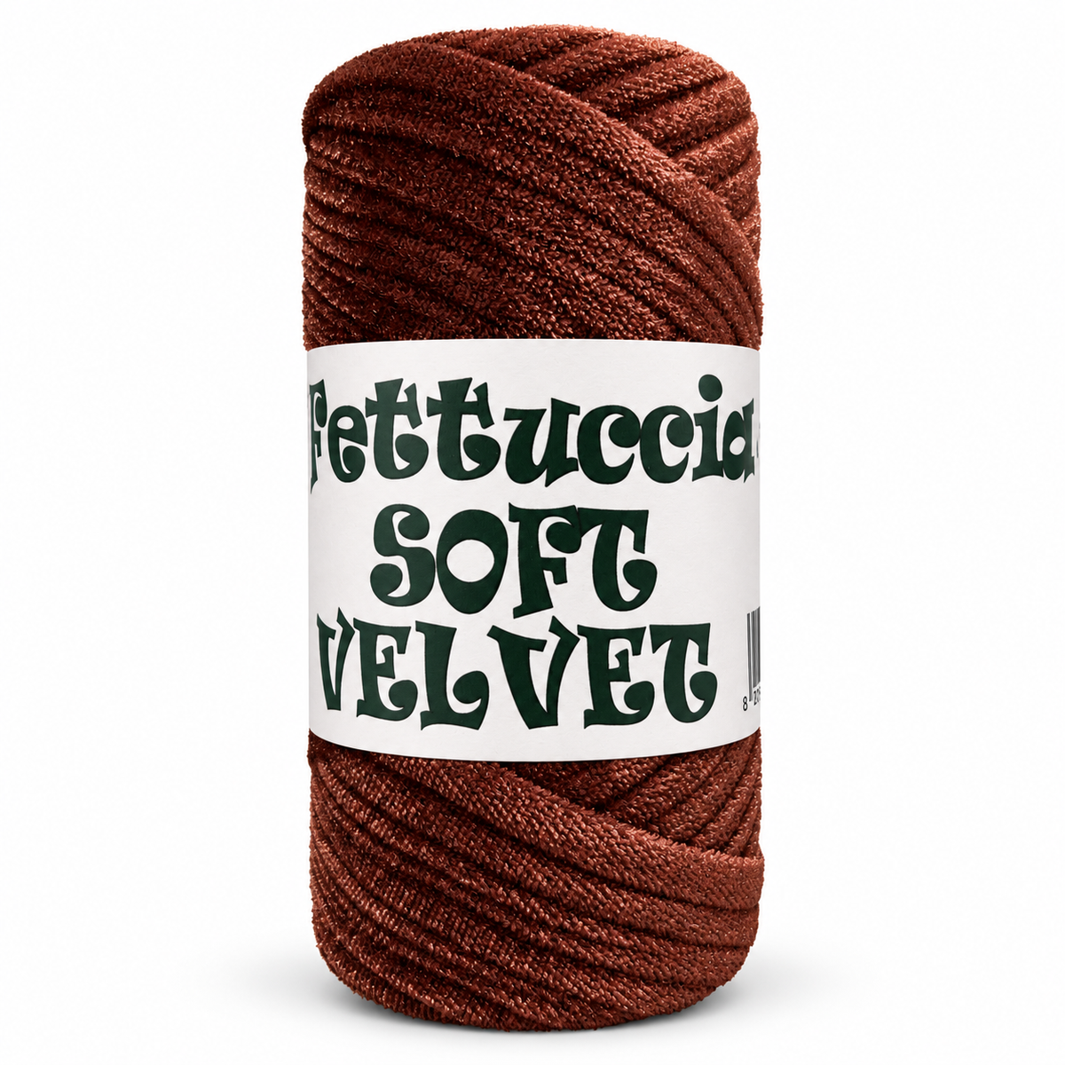 Soft Velvet Ribbon – Velvet Effect Ribbon for Crochet Bags and Accessories 92% Polyester – 8% Elastane | 200g – approx. 42m | Knitting needles 7-9 / Crochet hook 10-12