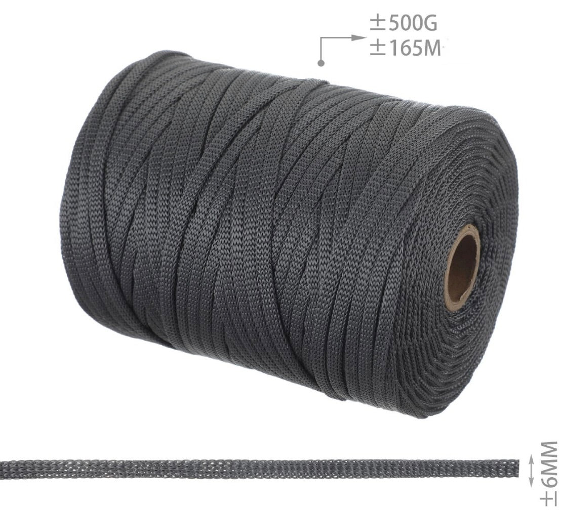FETTUCCIA PIATTA PER BORSE 6mm
