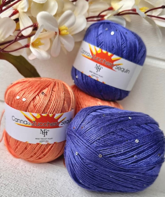 Viscose SUGAR CANE SEQUIN