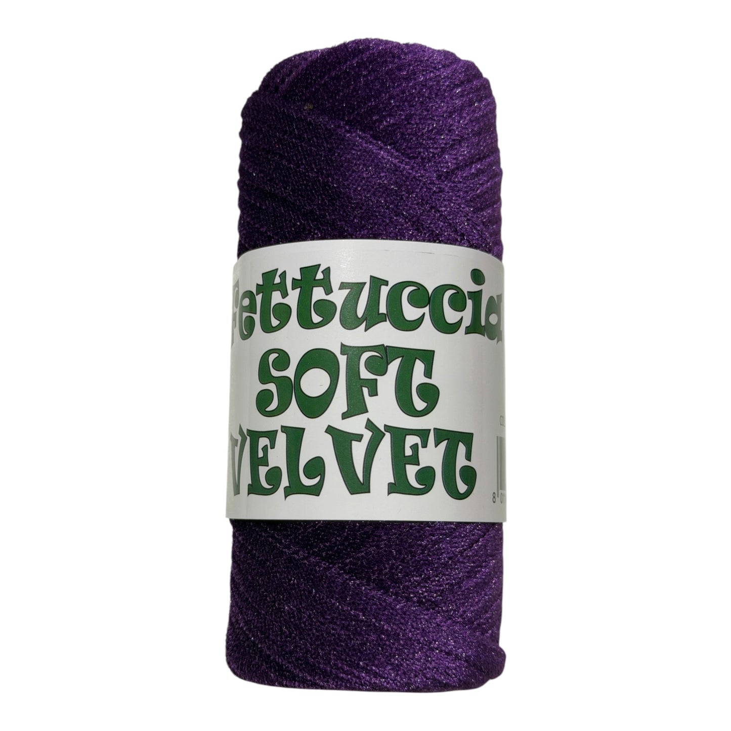 Fettuccia Soft Velvet – Fettuccia Effetto Velluto per Borse e Accessori Uncinetto  92% Poliestere – 8% Elastan | 200g – 42m circa | Ferri 7-9 / Uncinetto 10-12