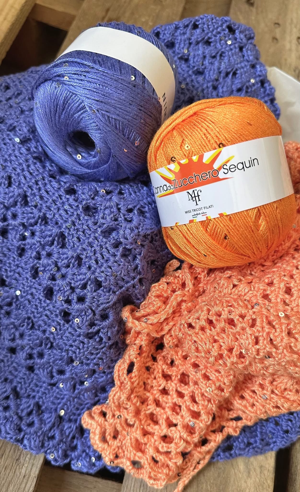 Viscose SUGAR CANE SEQUIN