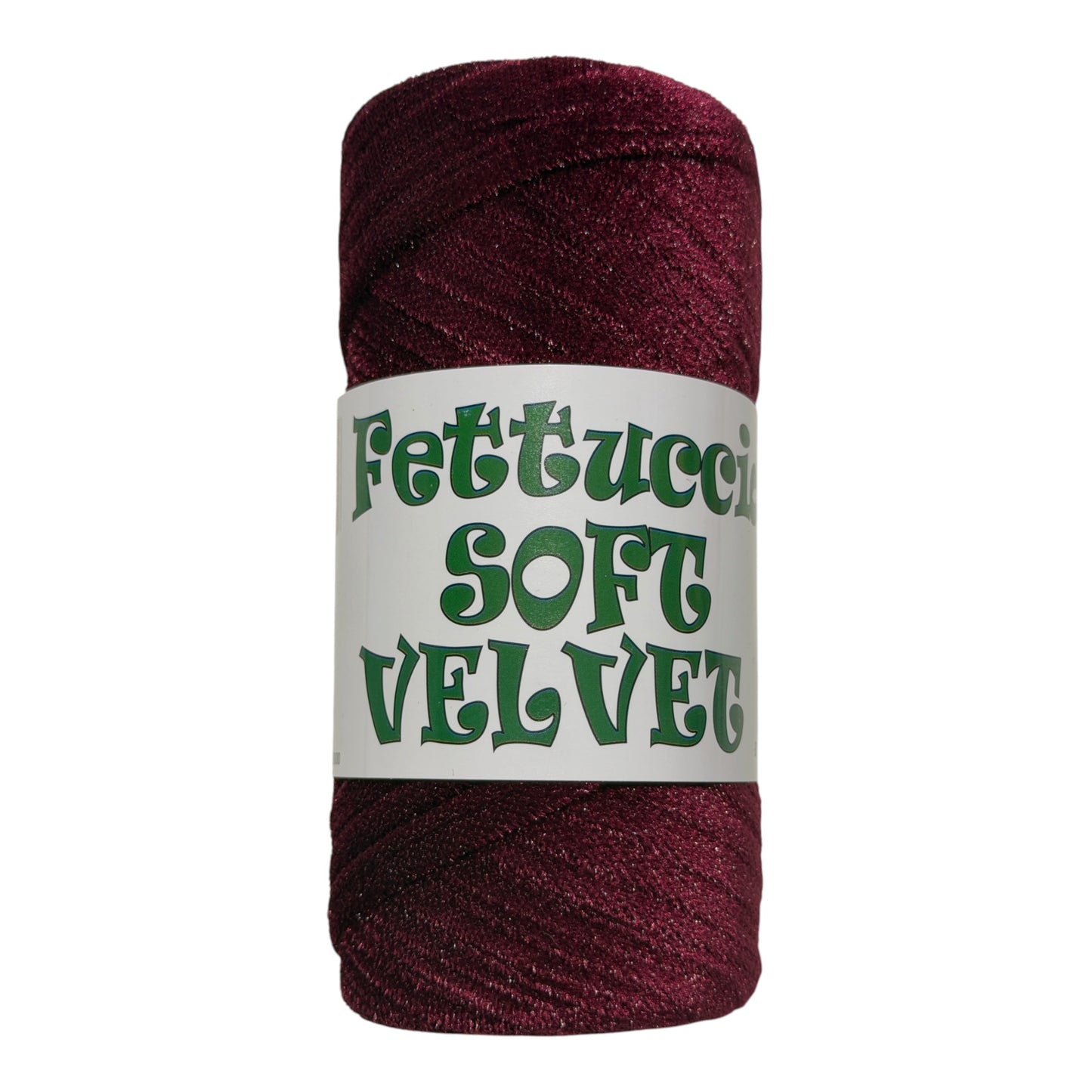 Fettuccia Soft Velvet – Fettuccia Effetto Velluto per Borse e Accessori Uncinetto  92% Poliestere – 8% Elastan | 200g – 42m circa | Ferri 7-9 / Uncinetto 10-12