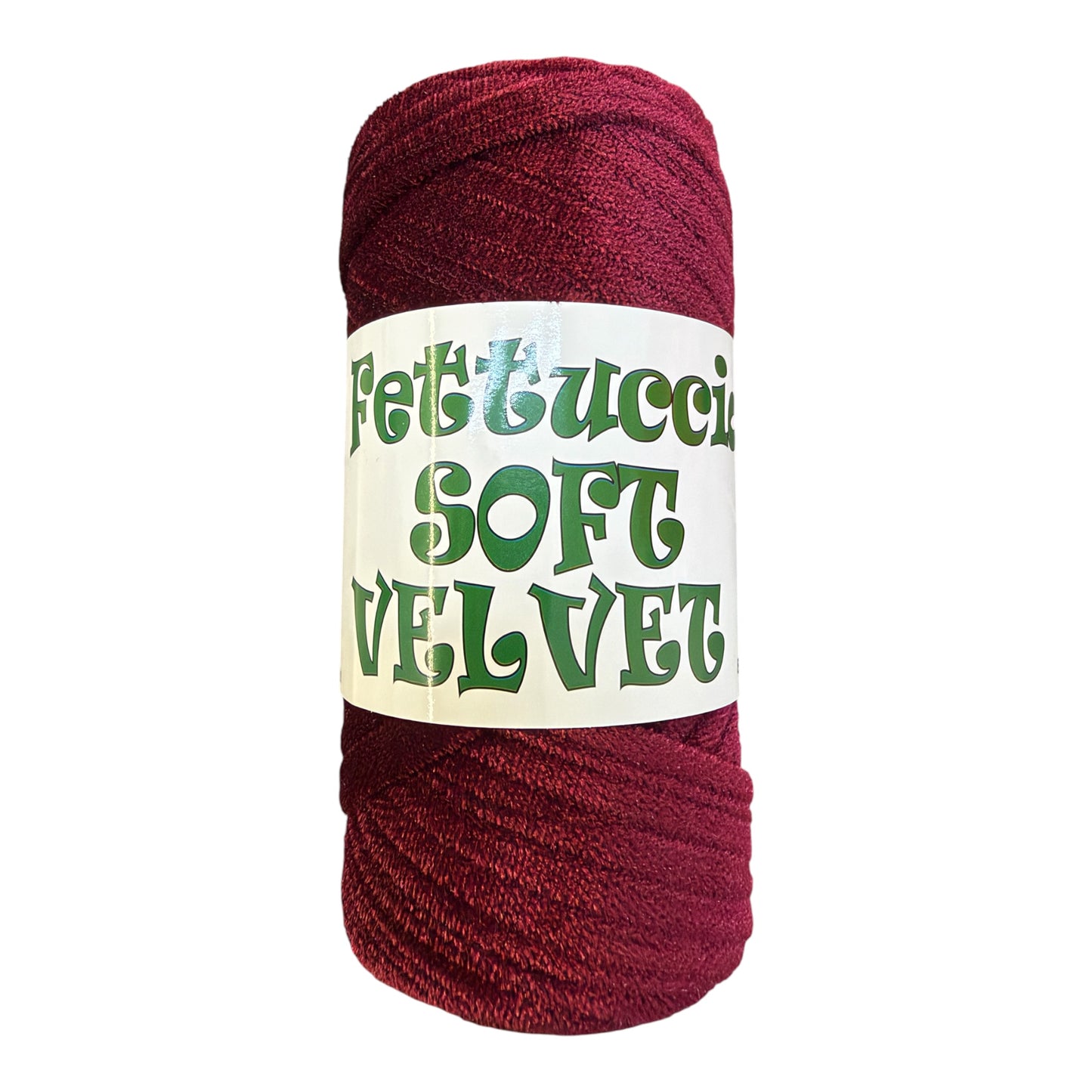 Fettuccia Soft Velvet – Fettuccia Effetto Velluto per Borse e Accessori Uncinetto  92% Poliestere – 8% Elastan | 200g – 42m circa | Ferri 7-9 / Uncinetto 10-12