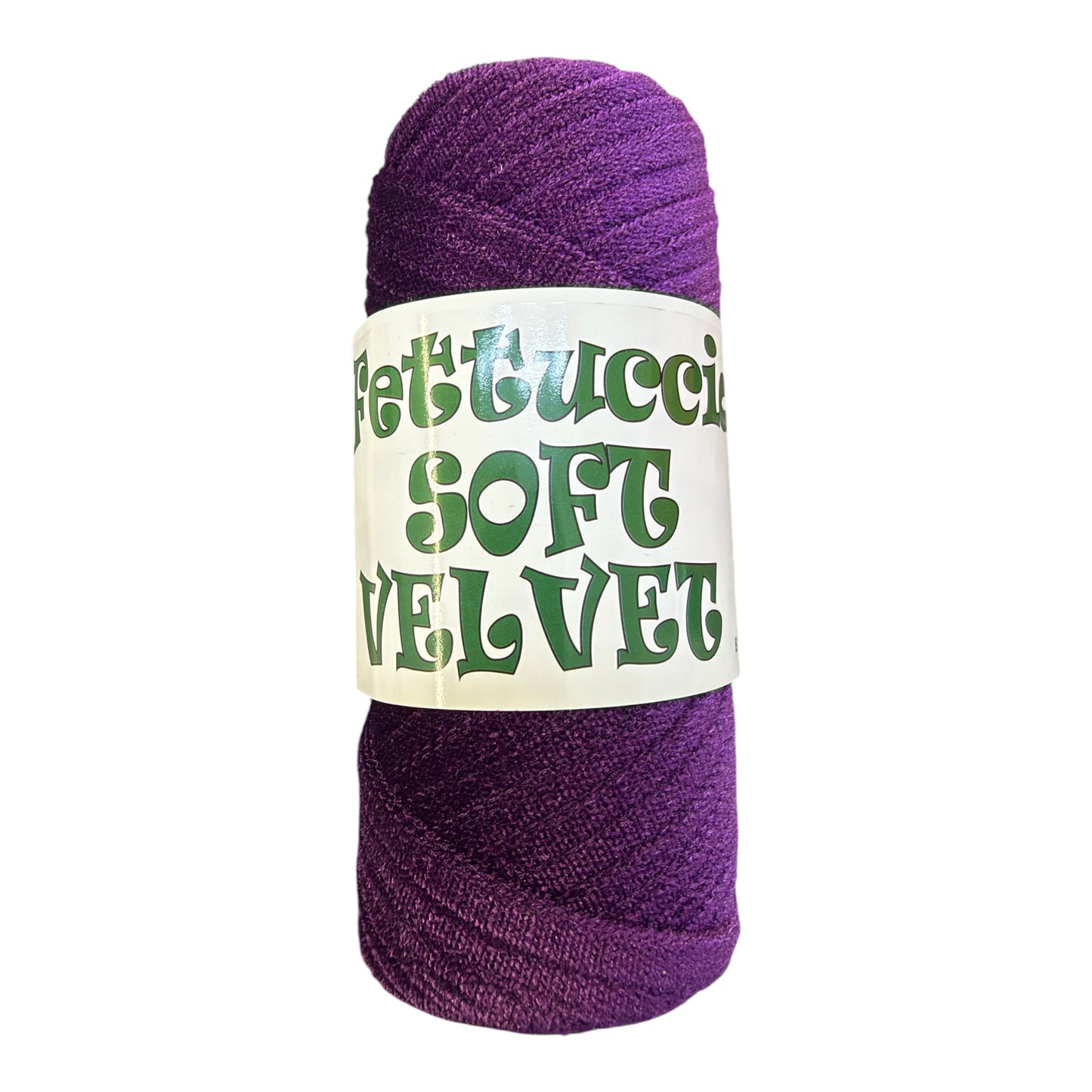 Fettuccia Soft Velvet – Fettuccia Effetto Velluto per Borse e Accessori Uncinetto  92% Poliestere – 8% Elastan | 200g – 42m circa | Ferri 7-9 / Uncinetto 10-12