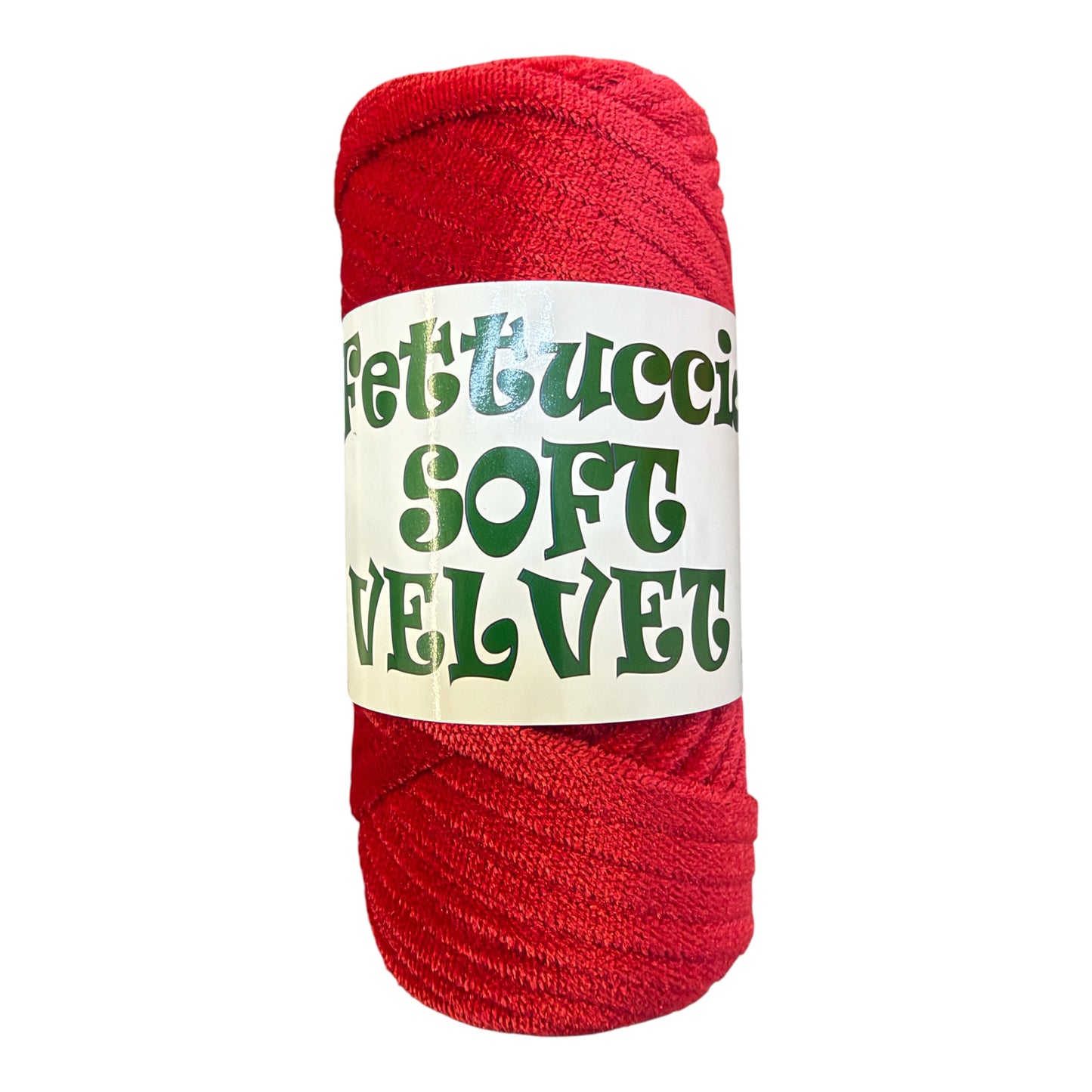Fettuccia Soft Velvet – Fettuccia Effetto Velluto per Borse e Accessori Uncinetto  92% Poliestere – 8% Elastan | 200g – 42m circa | Ferri 7-9 / Uncinetto 10-12