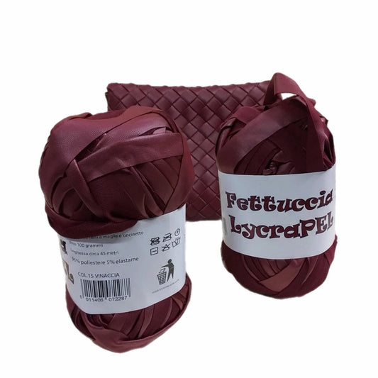FETTUCCIA LYCRAPEL 1 GOMITOLO DA 100G 45METRI