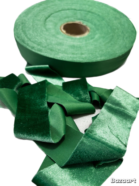 Fettuccia Pizza Velluto Lucido Verde Bandiera 610g