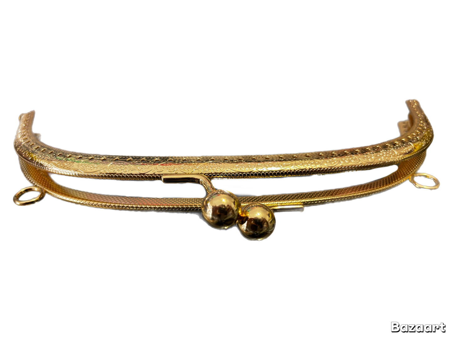 Chiusura Tonda Per Borsa Argento 22 cm