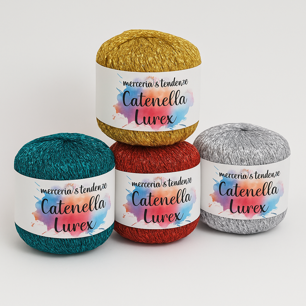 Catenella Lurex 25 grammi 265 metri Merceria & Tendenze