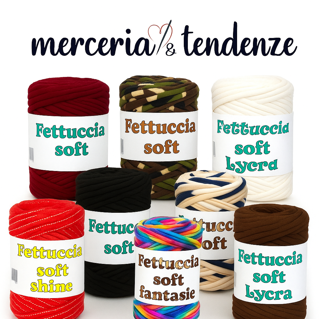 FETTUCCIA Soft Lycra  400 grammi  (~105 metri)