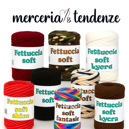 FETTUCCIA Soft Lycra  400 grammi  (~105 metri)