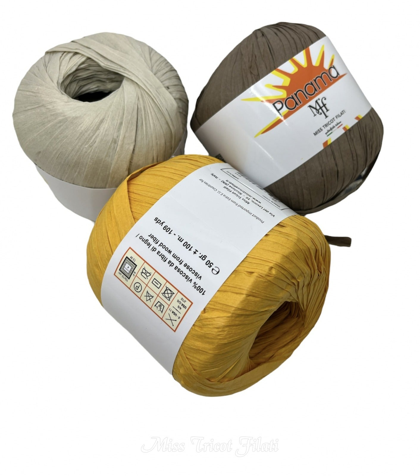 Rafia Panama da 50g e 100 metri