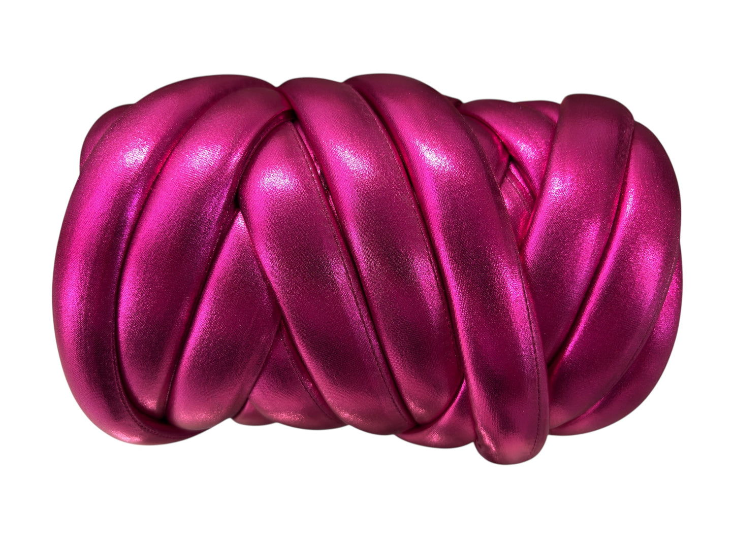 Filo Grosso Effetto Metallizzato(Marshmallow) per la creazione di borse 500g