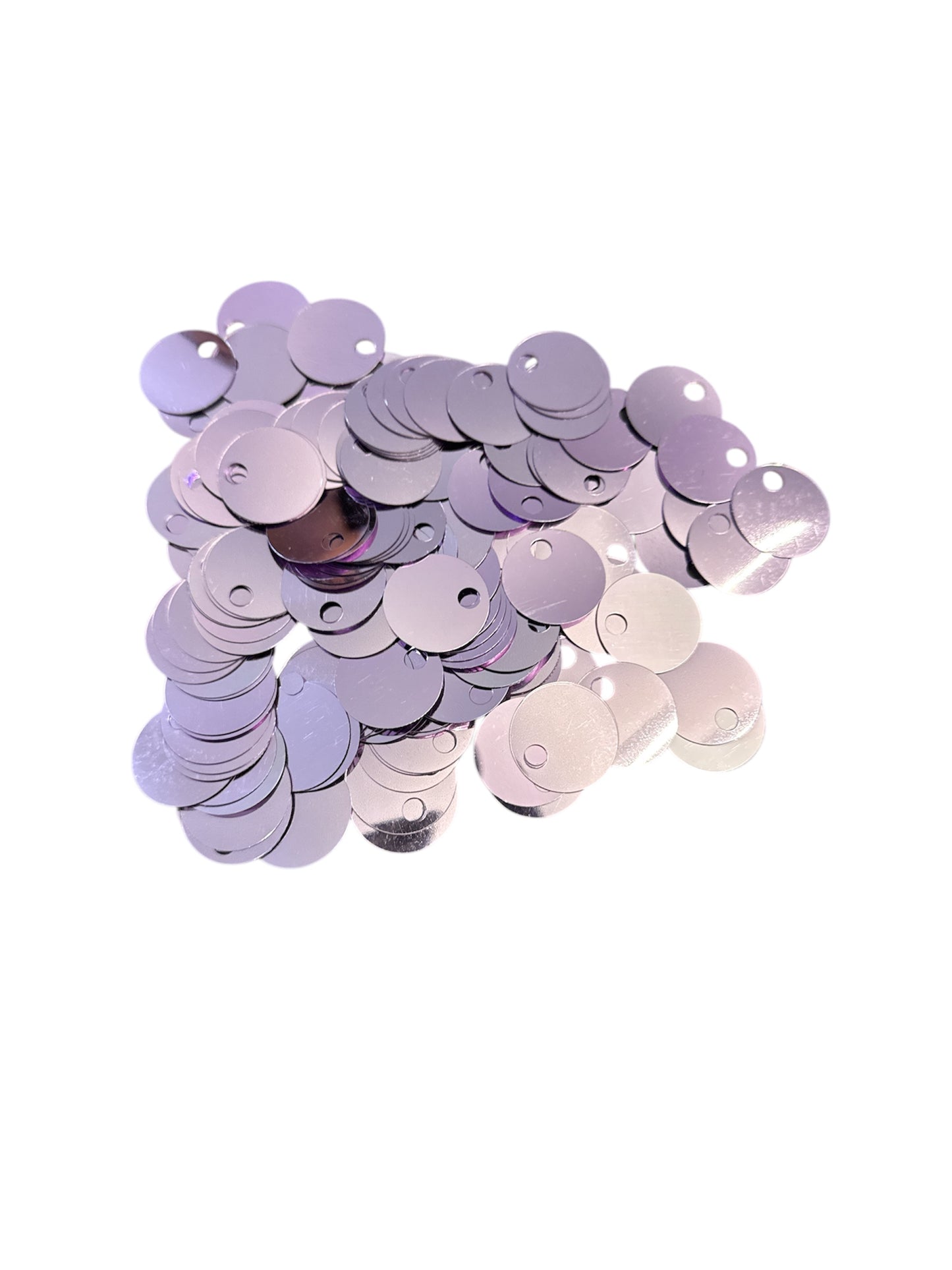 Paillettes Lisce per Borse e Creazioni - Misura ⌀ 2,5 - pacco da 20g con circa 100 pz