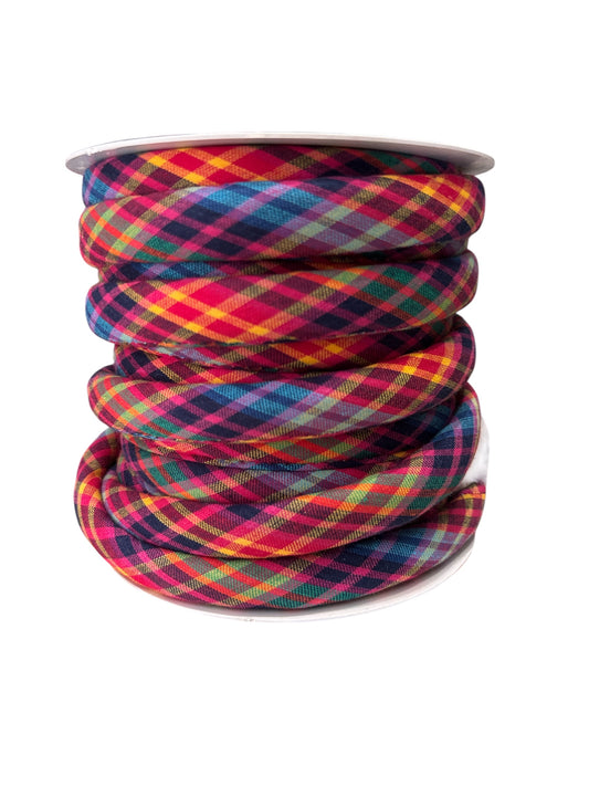 Marshmallow Tartan Cotone