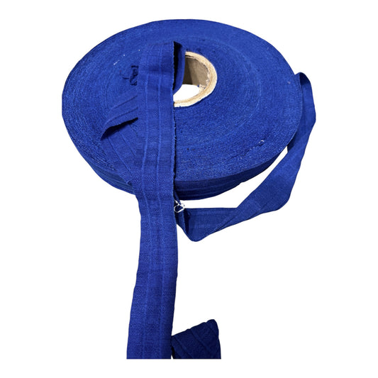 Electric Blue Patterned Ribbon 340g