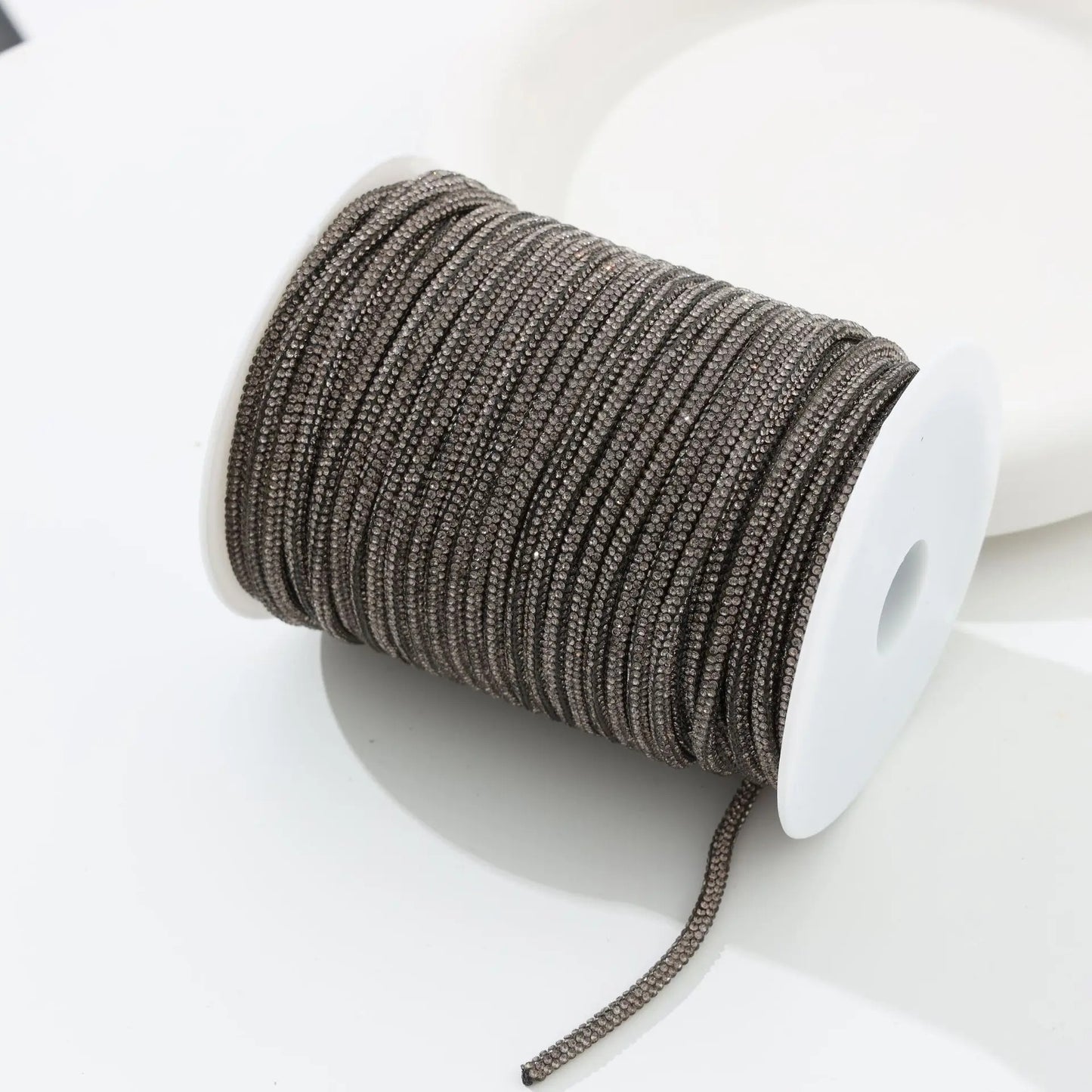 Cordino in Silicone con Strass 5 Metri