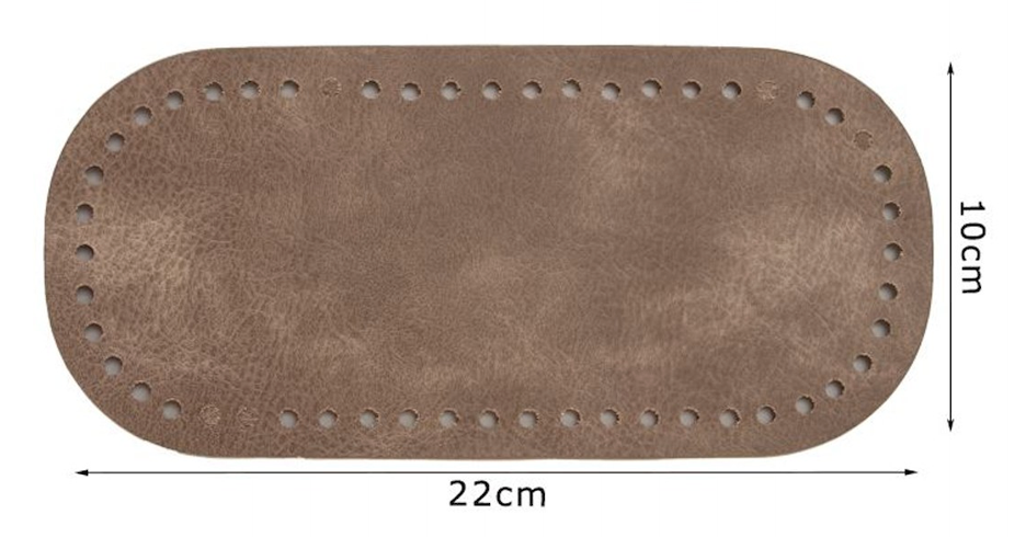 Fondo per Borse 22x10 cm Base in Ecopelle